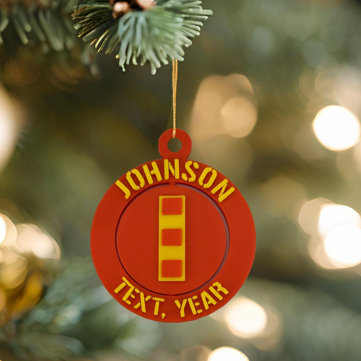 Personalized Marines Chief Warrant Officer 2 Ornament, Warrant Officer 2 Ornament, Marines Promotion, CWO2 Ornament, USMC Rank Ornament