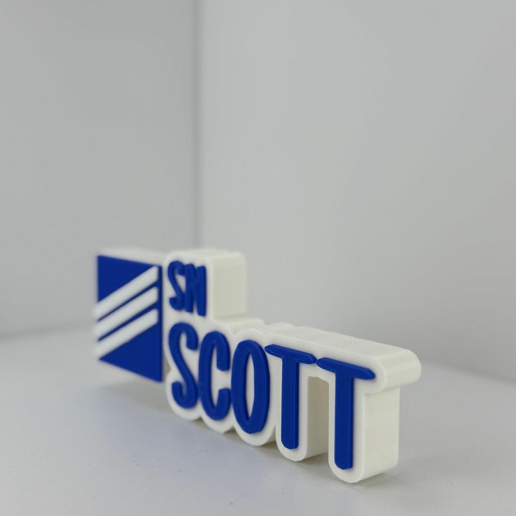Personalized Coast Guard Seaman Desk Name Plate