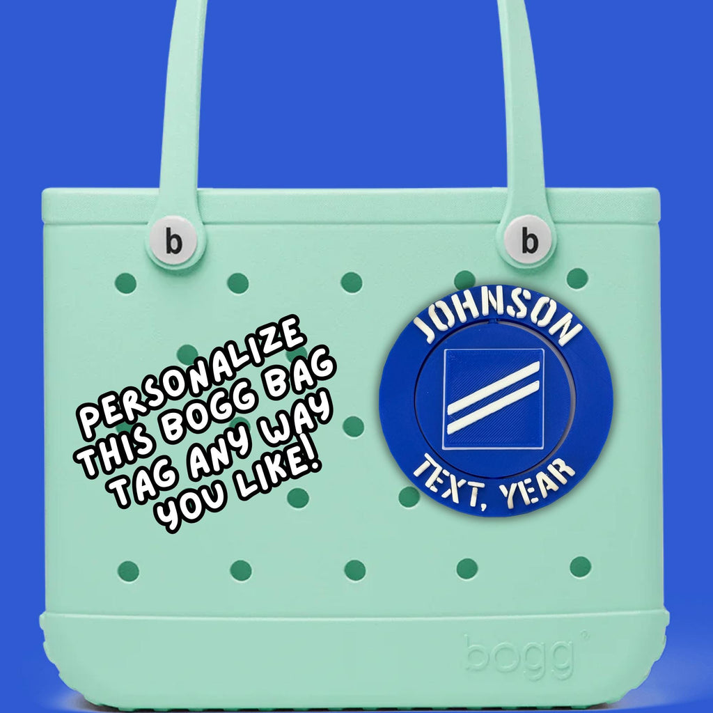 Personalized Coast Guard Seaman Apprentice Bogg Bag Tag