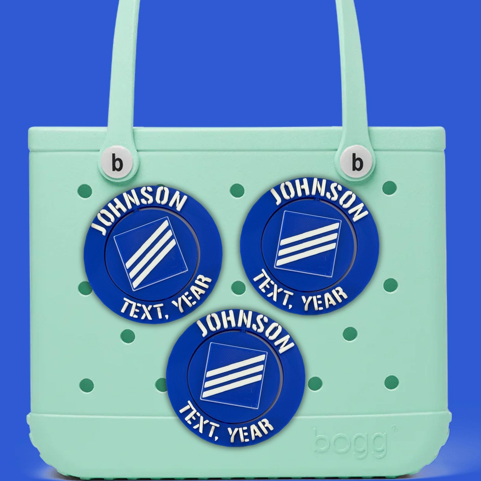 Personalized Coast Guard Seaman Bogg Bag Tag