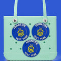 Personalized Coast Guard Chief Petty Officer Bogg Bag Tag