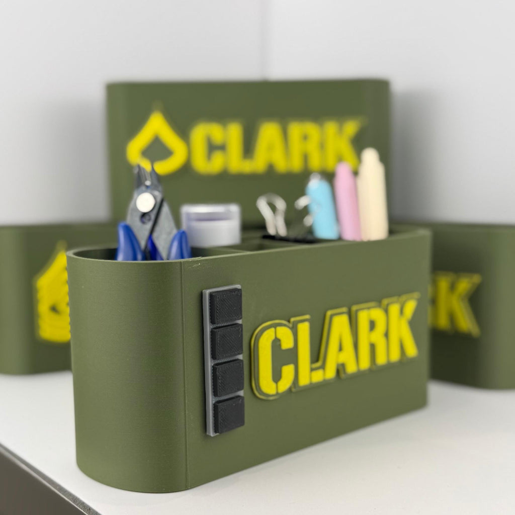 Personalized Army Chief Warrant Officer 4 Desk Organizer
