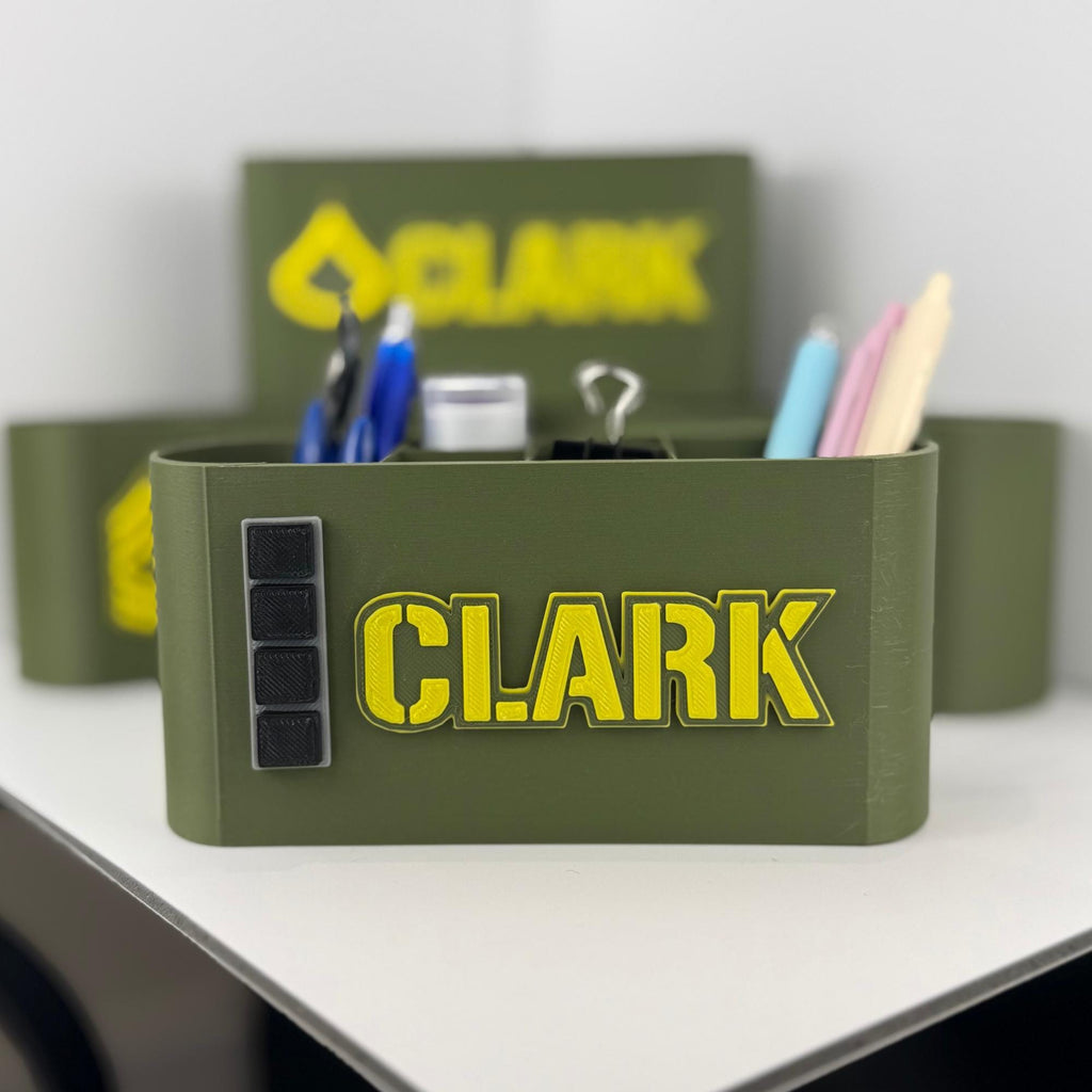 Personalized Army Chief Warrant Officer 4 Desk Organizer