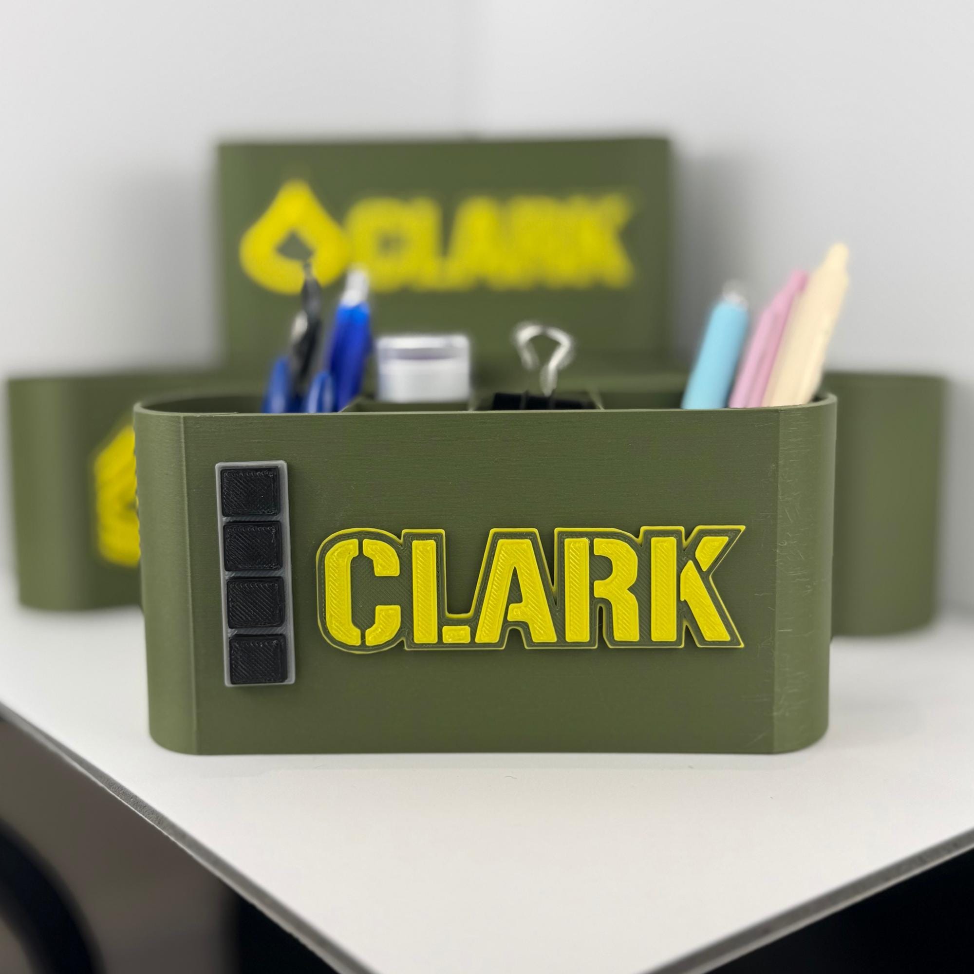 Personalized Army Chief Warrant Officer 4 Desk Organizer