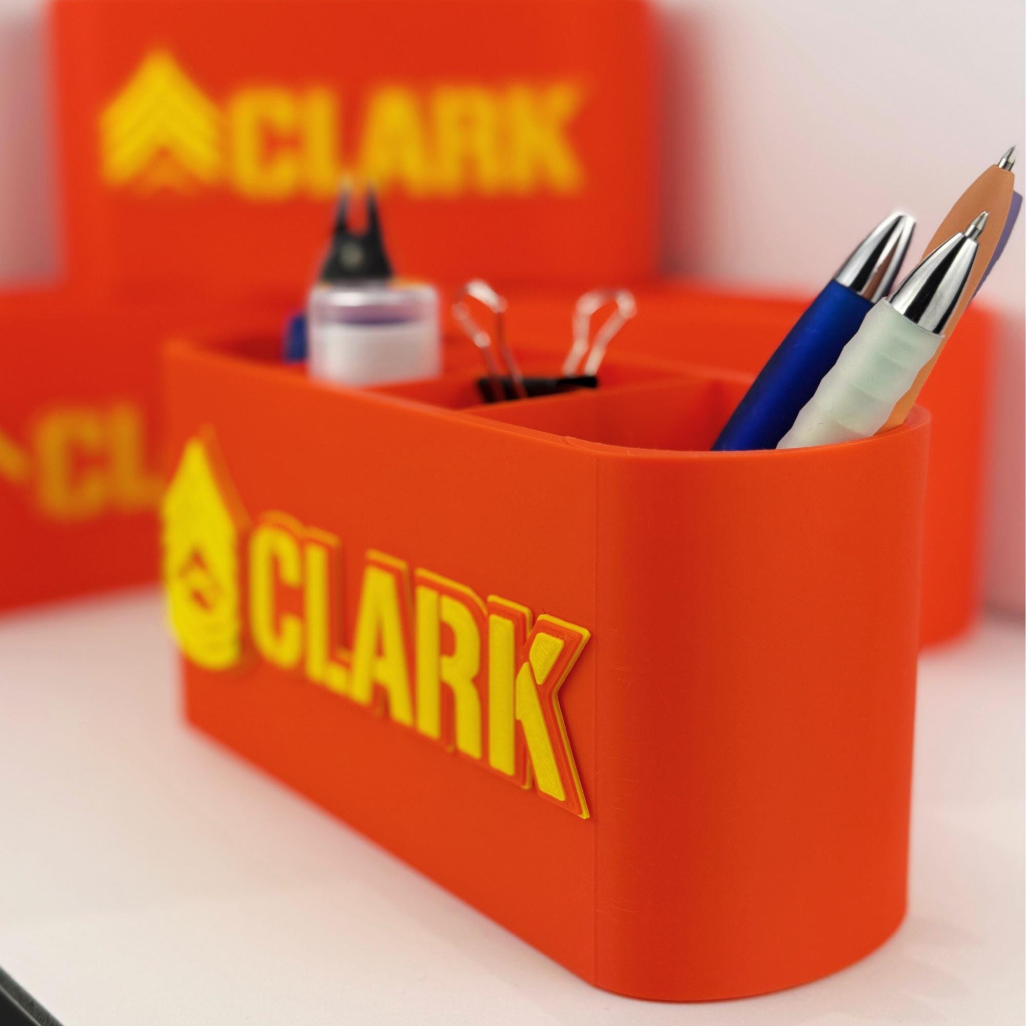 Personalized Marines Master Sergeant Desk Organizer