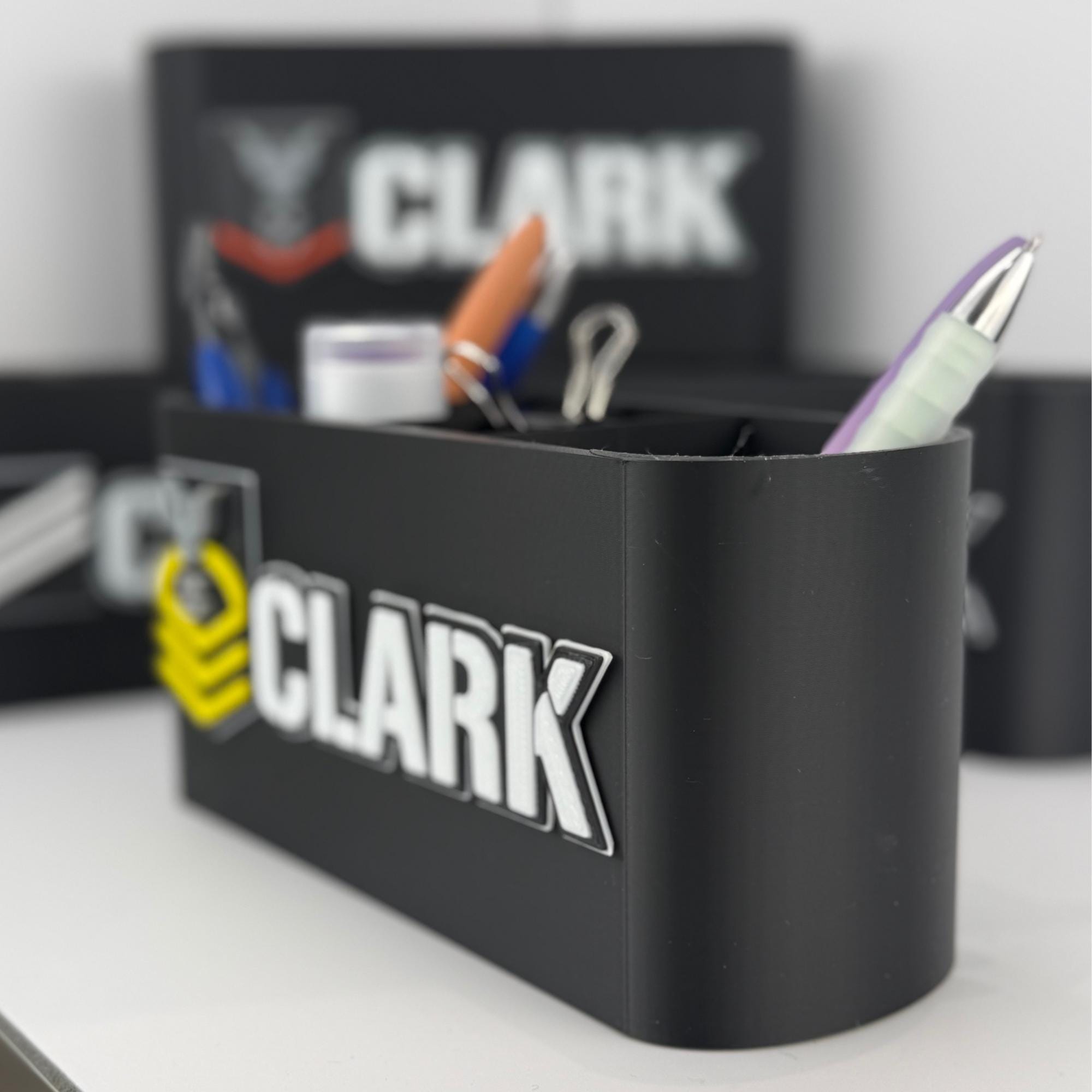Personalized Navy Chief Petty Officer Desk Organizer