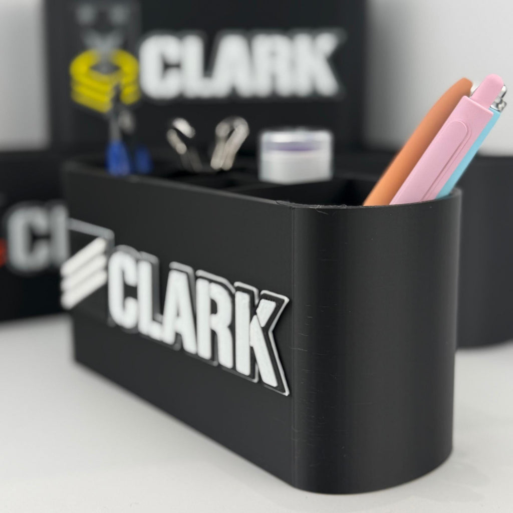 Personalized Navy Seaman Desk Organizer
