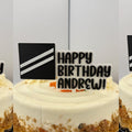 Personalized Navy Seaman Apprentice Cake Topper