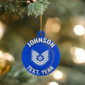 Personalized Air Force Technical Sergeant Ornament, Technical Sergeant Ornament, Airforce Promotion, TSgt Ornament, Airforce Rank Ornament