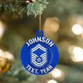 Personalized USAF Senior Master Sergeant Ornament, Senior Master Sergeant Ornament, Airforce Promotion, SMSgt Ornament, Airforce Ornament