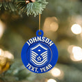 Personalized Air Force First Sergeant Ornament, First Sergeant Ornament, Airforce Promotion, MSgt Ornament, Airforce Rank Ornament