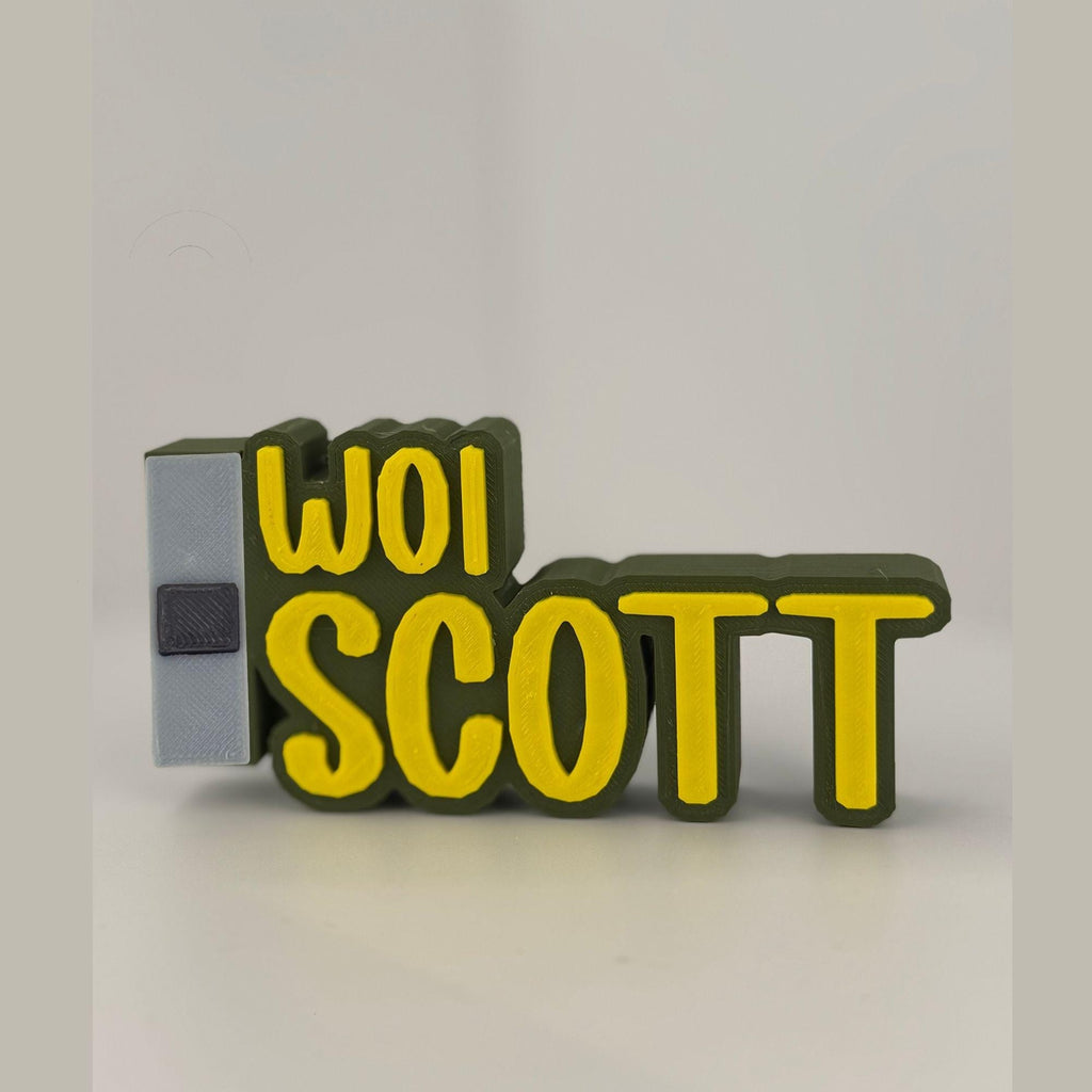 Personalized Army Warrant Officer 1 Desk Name Plate