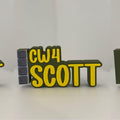 Personalized Army Chief Warrant Officer 4 Desk Name Plate