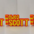 Personalized Marines Chief Warrant Officer 2 Desk Name Plate