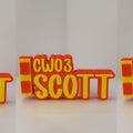 Personalized Marines Chief Warrant Officer 3 Desk Name Plate