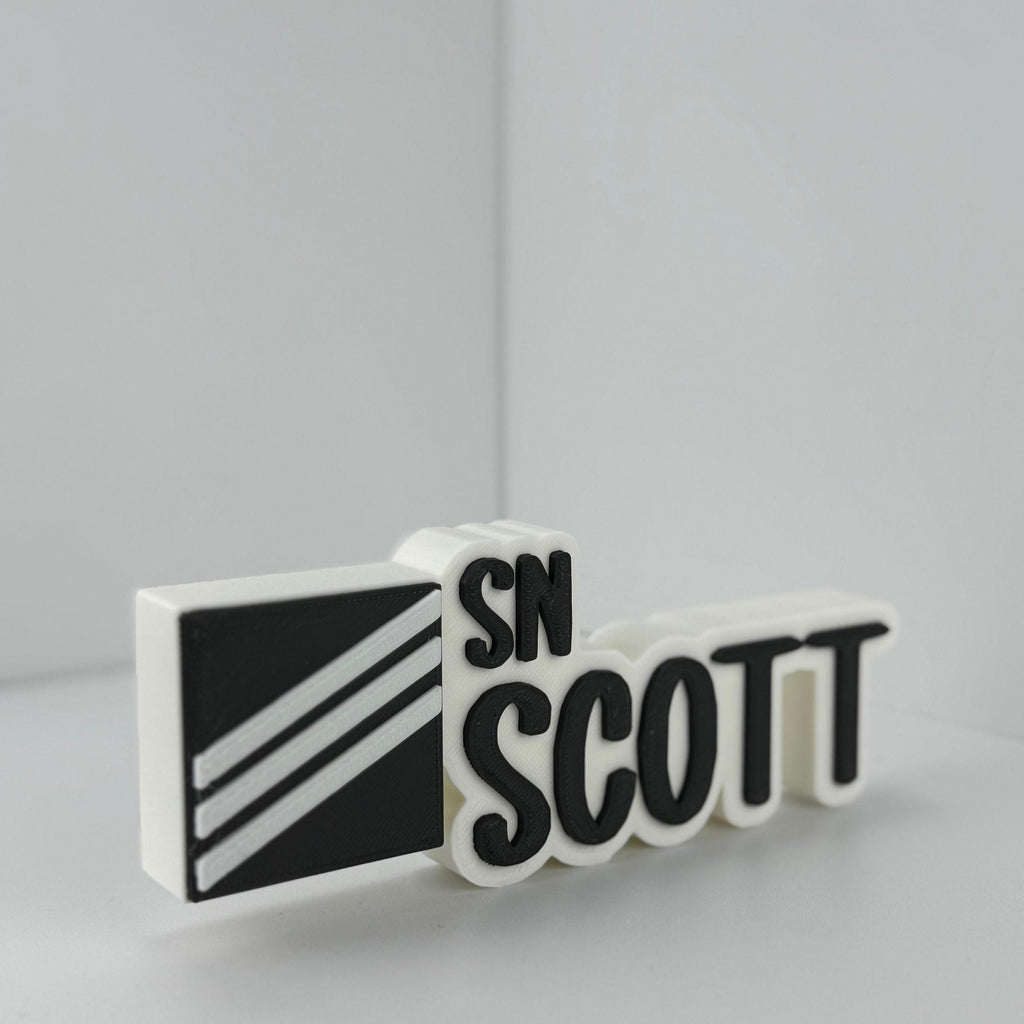 Personalized Navy Seaman Desk Name Plate