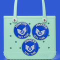 Personalized Air Force Staff Sergeant Bogg Bag Tag