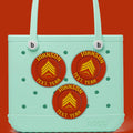 Personalized Marines Sergeant Bogg Bag Tag