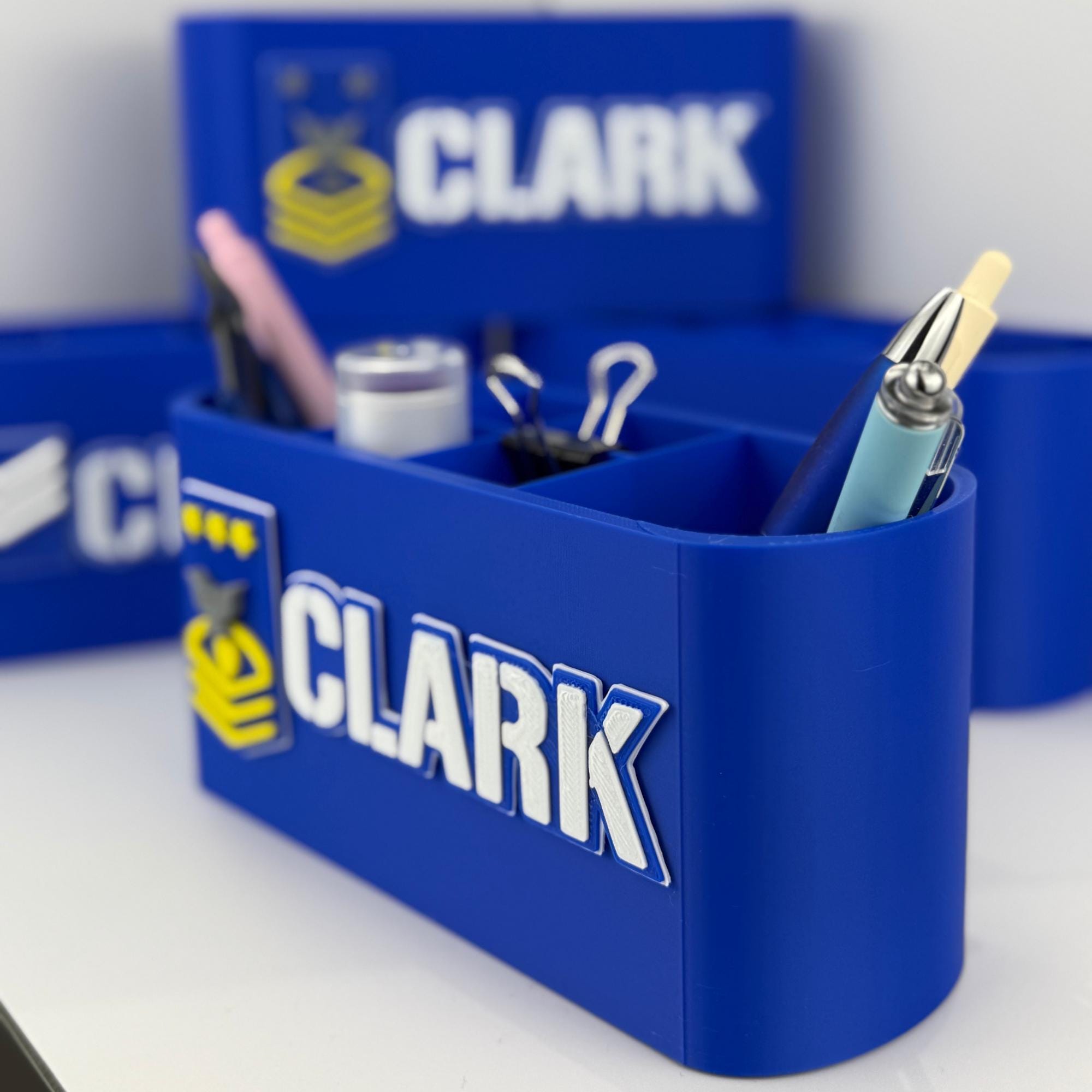 Personalized Coast Guard Master Chief Petty Officer of the Coast Guard Desk Organizer