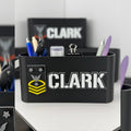 Personalized Navy Fleet Command Master Chief Petty Officer Desk Organizer