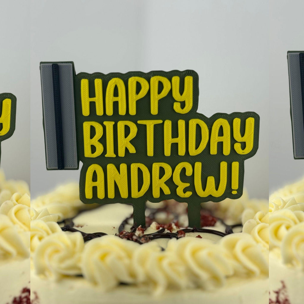 Personalized Army Chief Warrant Officer 5 Cake Topper