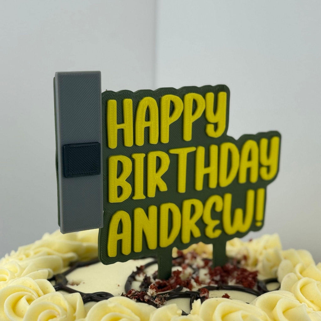Personalized Army Warrant Officer 1 Cake Topper