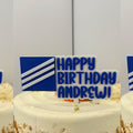 Personalized Coast Guard Seaman Cake Topper