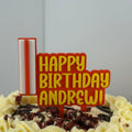 Personalized Marines Chief Warrant Officer 5 Cake Topper
