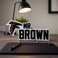 Personalized Atlanta Falcons Football Desk Name Plate