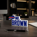 Personalized Buffalo Bills Football Desk Name Plate