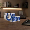 Personalized Indianapolis Colts Football Desk Name Plate