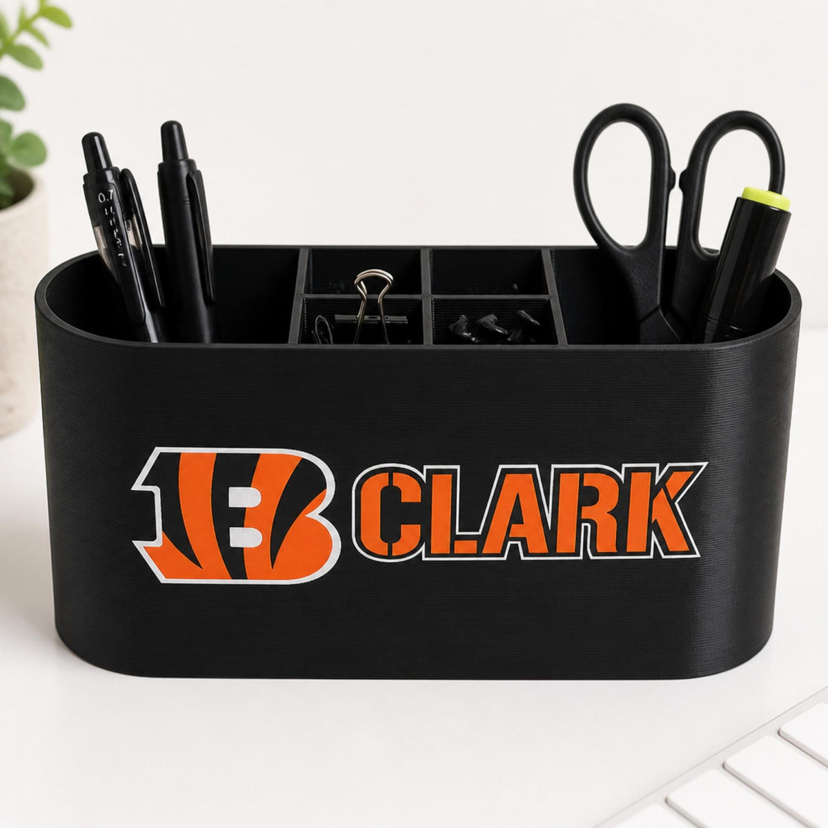 Personalized Cincinnati Bengals Desk Organizer