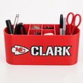 Personalized Kansas City Chiefs Desk Organizer