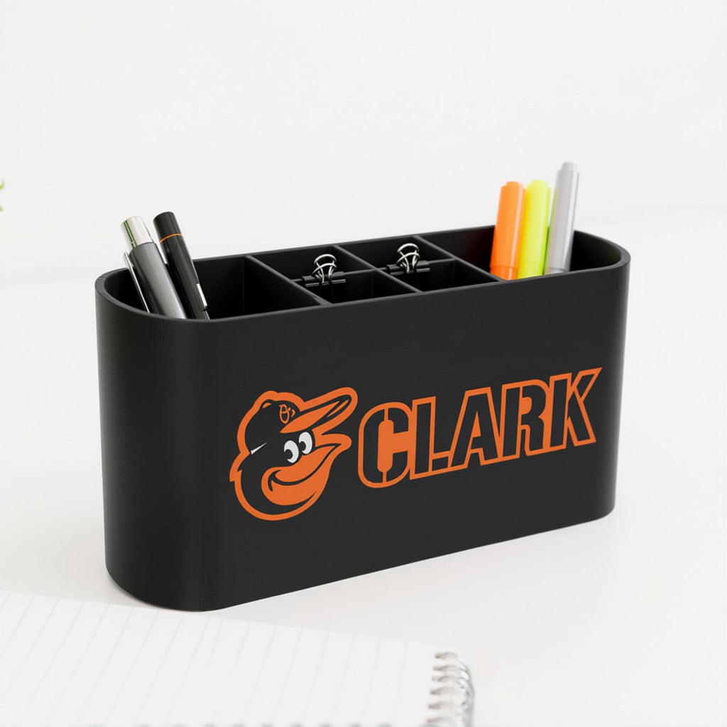 Personalized Baltimore Orioles Desk Organizer