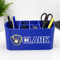 Personalized Milwaukee Brewers Desk Organizer