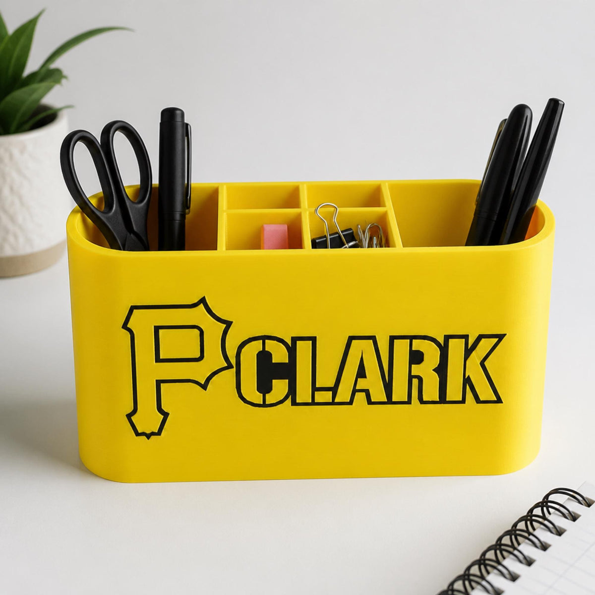 Personalized Pittsburgh Pirates Desk Organizer