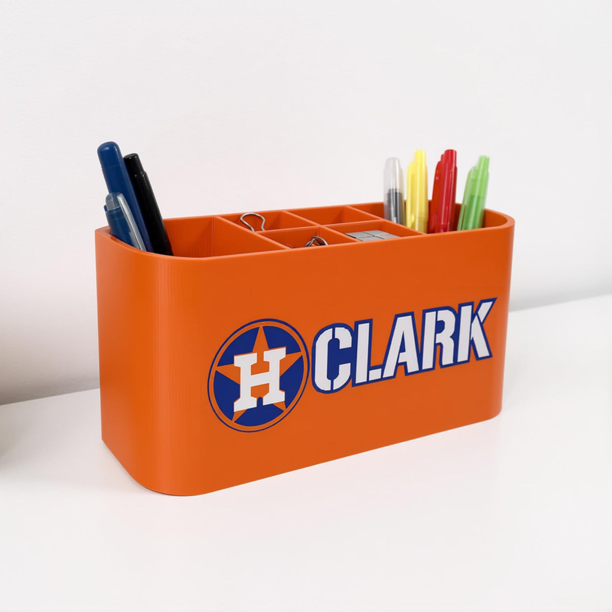 Personalized Houston Astros Desk Organizer