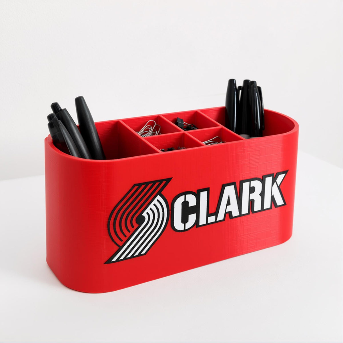 Personalized Portland Trail Blazers Desk Organizer