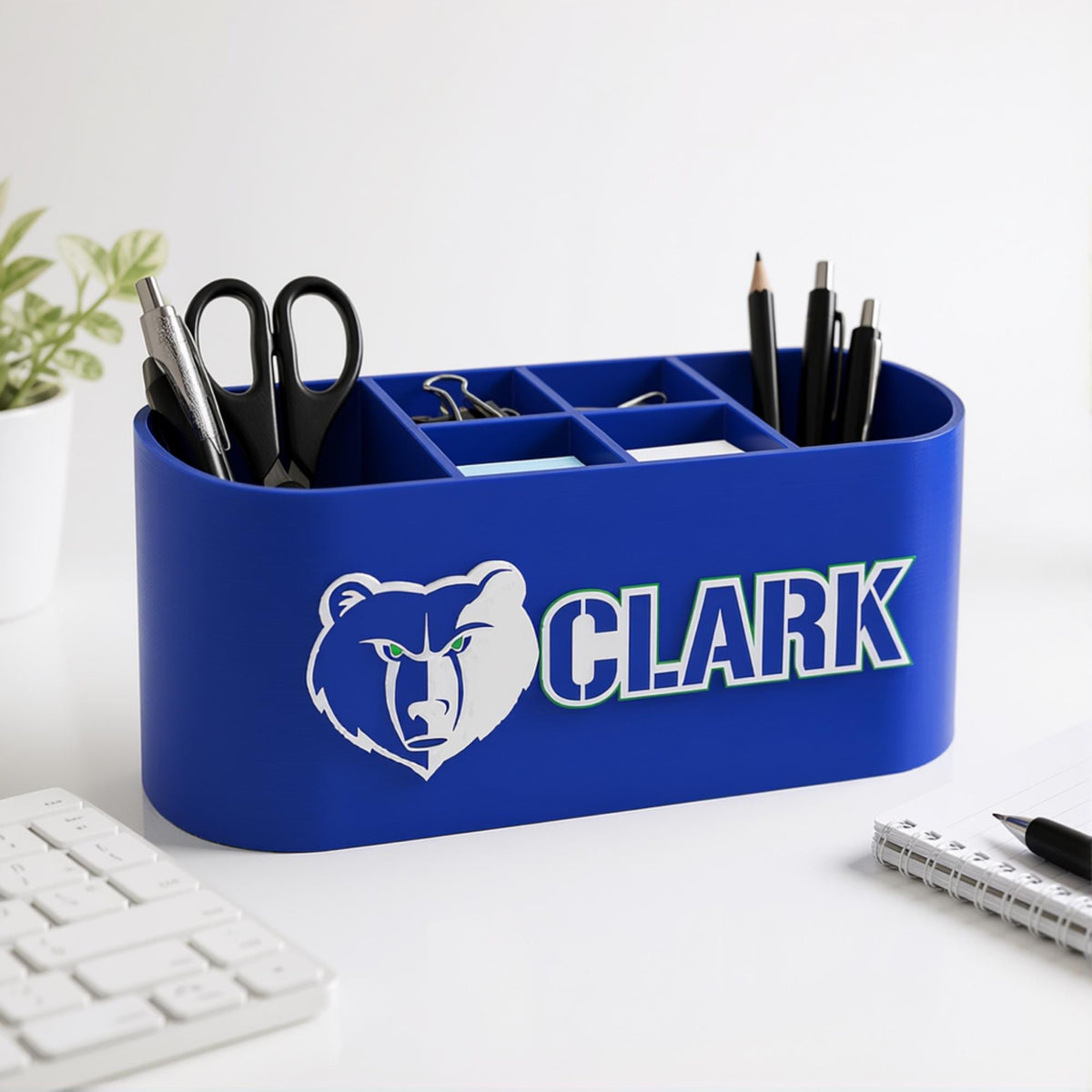 Personalized Memphis Grizzlies Desk Organizer