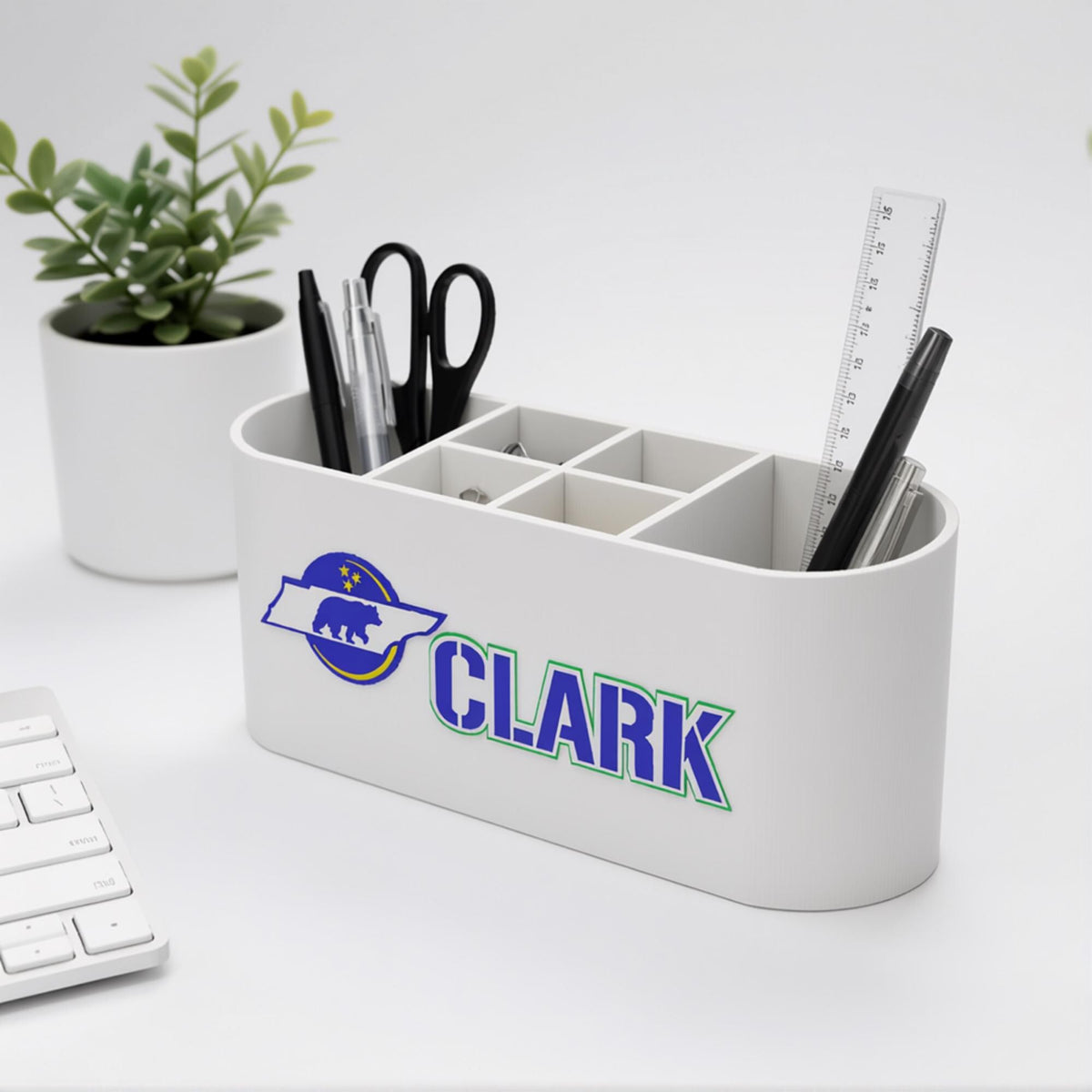 Personalized Memphis Grizzlies Desk Organizer