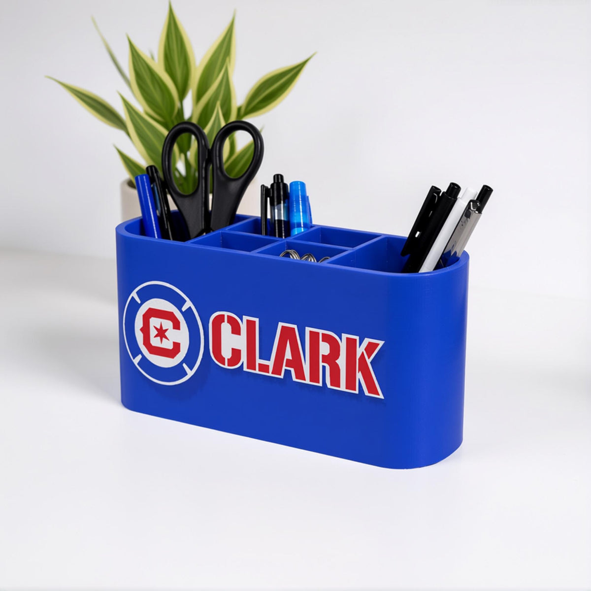 Personalized Chicago Fire FC Desk Organizer