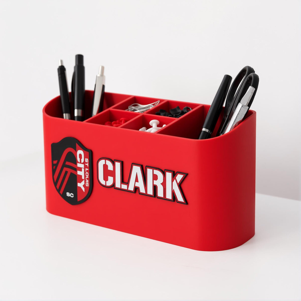 Personalized St. Louis CITY SC Desk Organizer