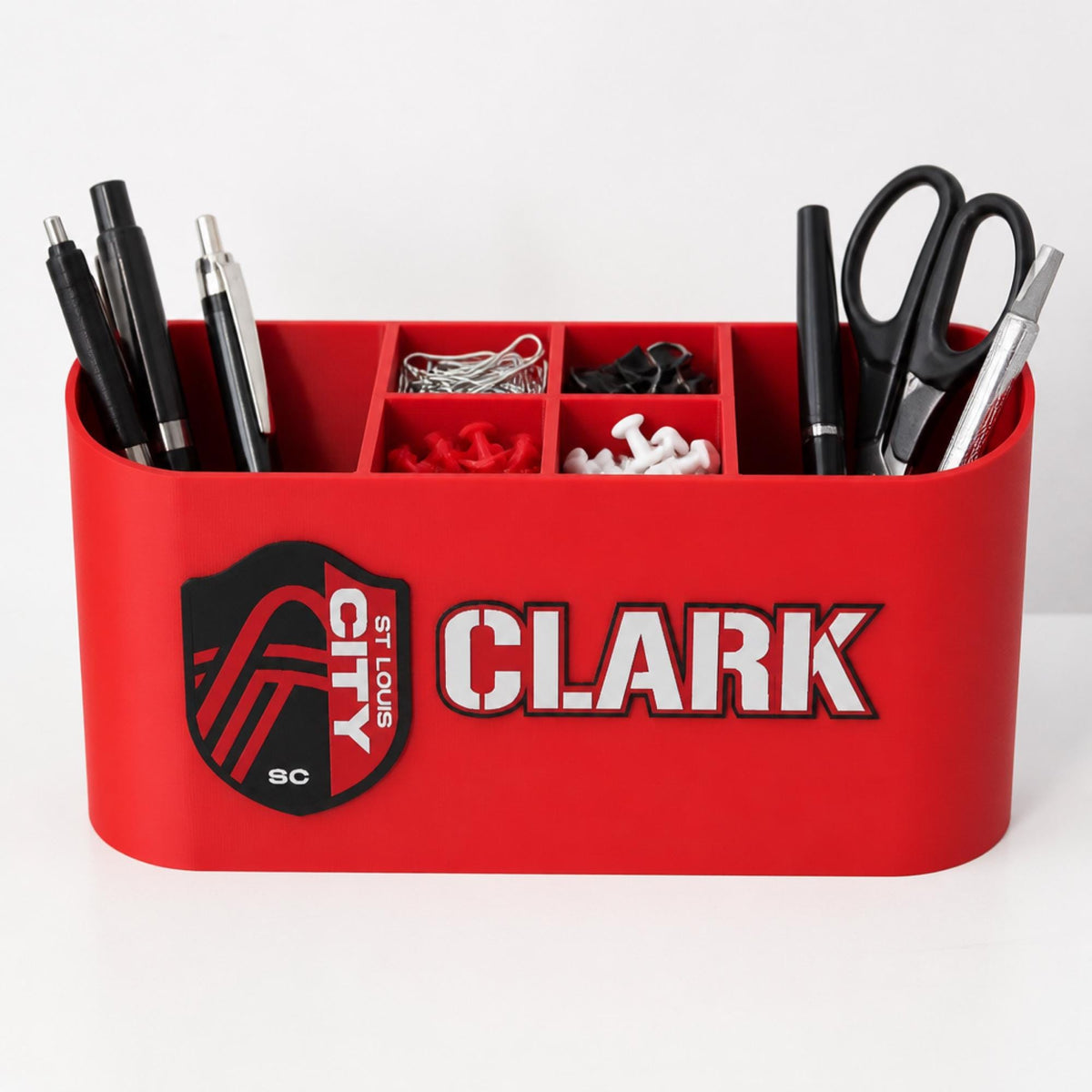 Personalized St. Louis CITY SC Desk Organizer