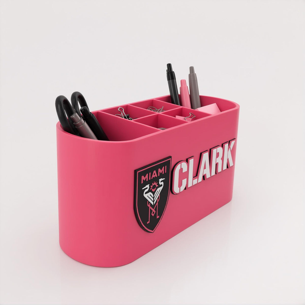 Personalized Inter Miami CF Desk Organizer