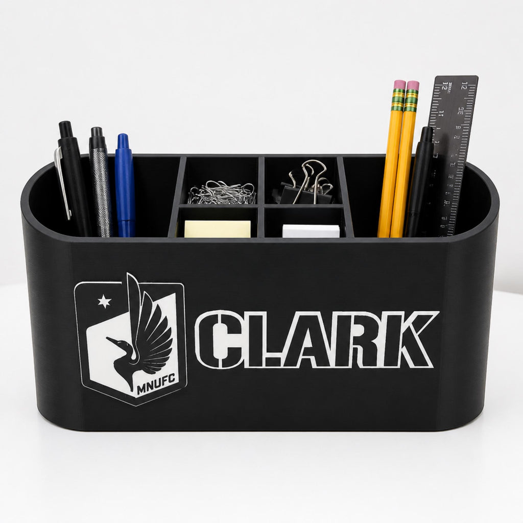 Personalized Minnesota United FC Desk Organizer