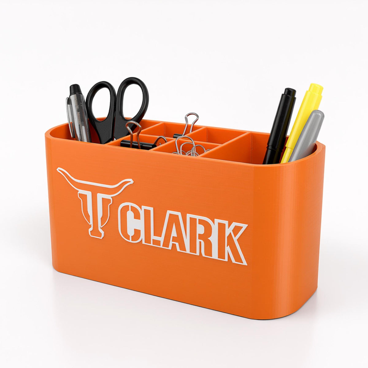 Texas Longhorns Desk Organizer