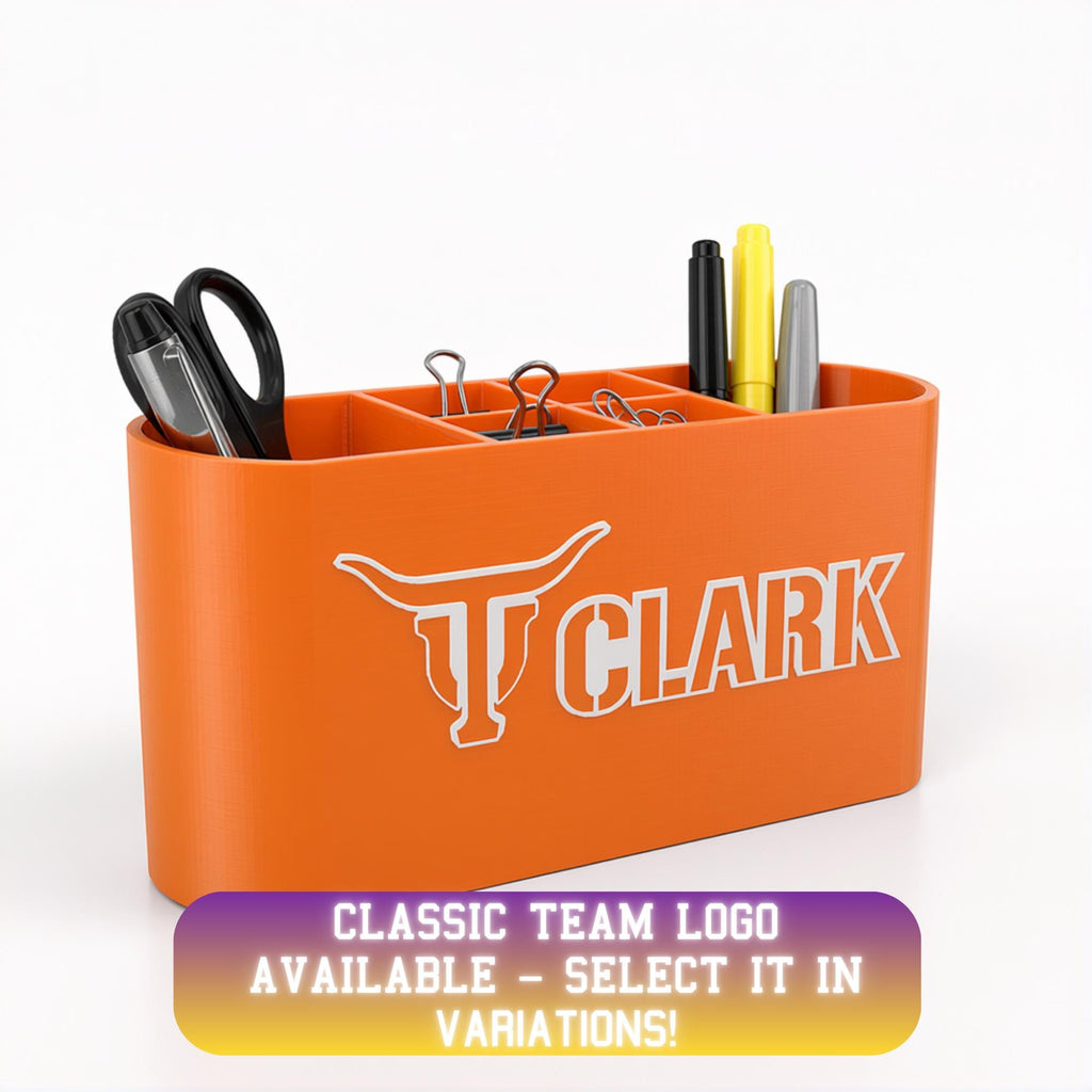 Texas Longhorns Desk Organizer