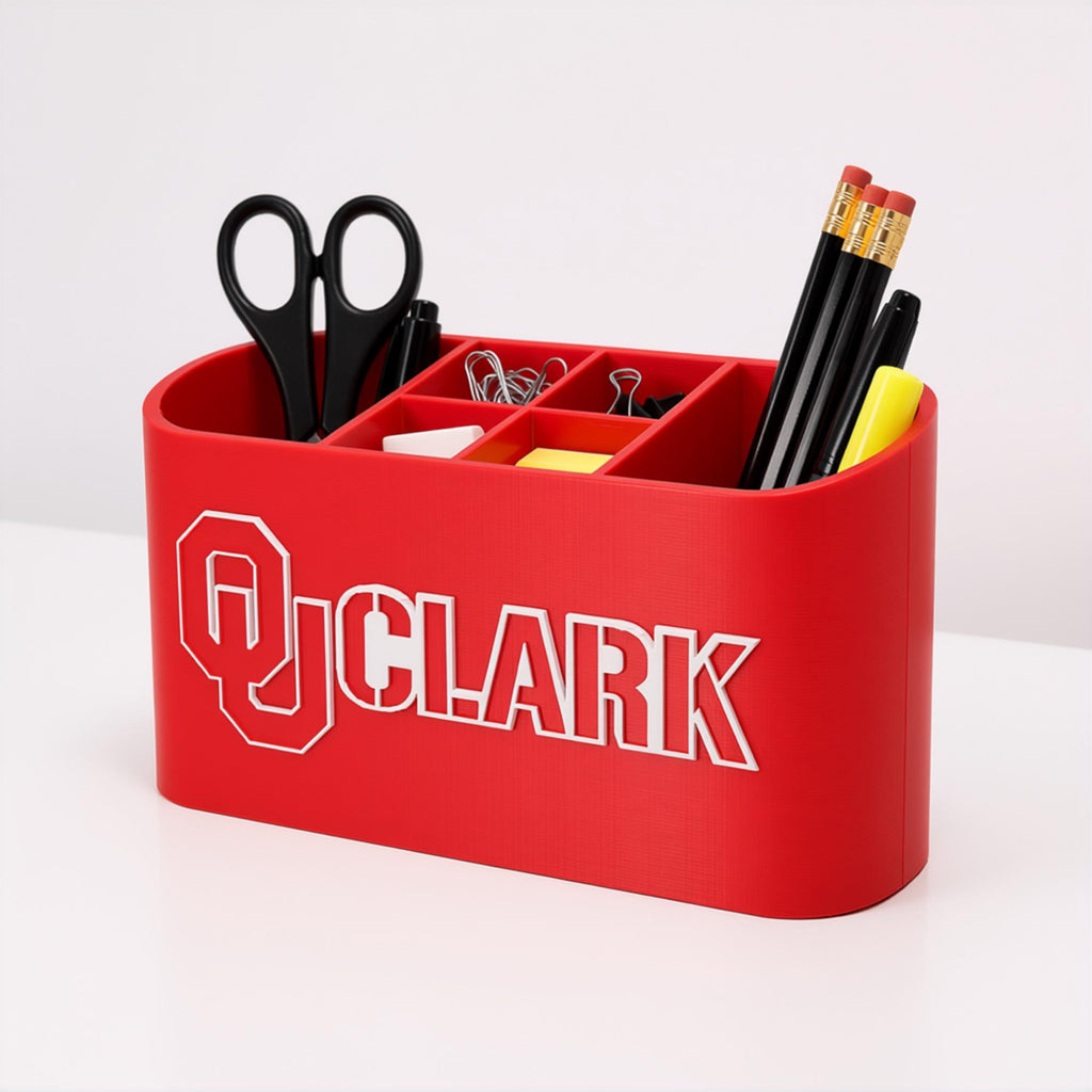 Oklahoma Sooners Desk Organizer