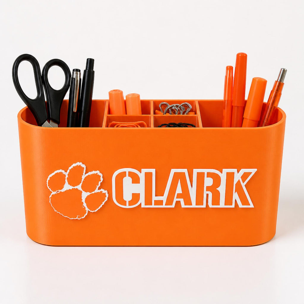Clemson Tigers Desk Organizer