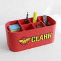 Personalized Wonder Woman Desk Organizer